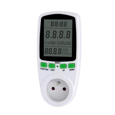 China Good Selling Residential/Multi-Purpose Energy Cost Meter Voltage Wattmeter Electricity Meter Analyzer French Standard for sale