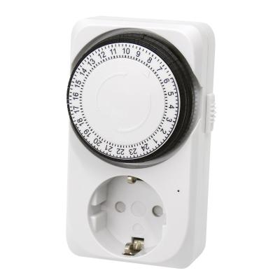 China Hot Selling EU Plug-in Timer Mechanical Mechanical Socket Hot Selling French Czech Socket TM-01EU for sale