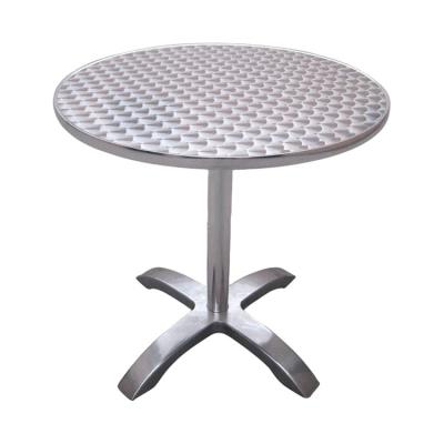 China Modern Manufacturers recommend hot sales Interior furniture High-pressure waterproof pure stainless steel round table for sale