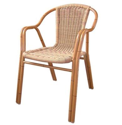 China Leisure Modern Pure Bamboo Rattan Home Outdoor Chair for sale