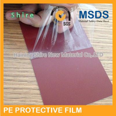 China Self Sticking Recycable Protective Film For Metal Surface , 50MM-2100MM Width for sale