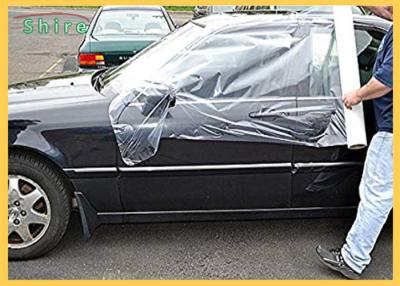 China Damaged Vehicles Outdoor Storage PE Self Adhering Collision Wrap Film for sale