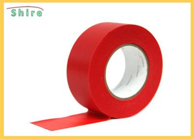 China Red Stucco Masking Tape Uv Resistant Polyethylene Tape Outdoor Use for sale