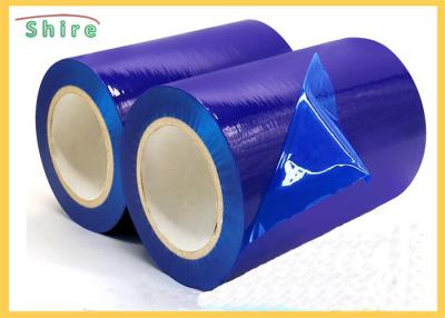 China Printable Blue High Adhesion 1000M HVAC Duct Protection Film for sale