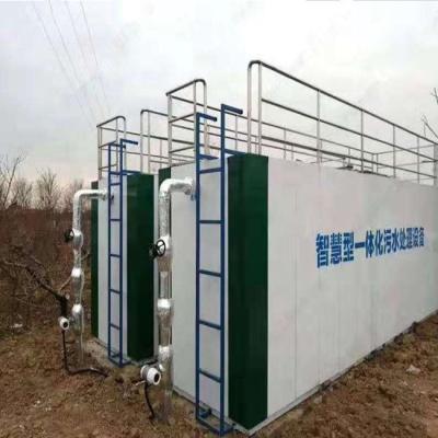 China Containerized WTTP Hotels STP MBBR MBR SBR Sewage Treatment Plant for sale