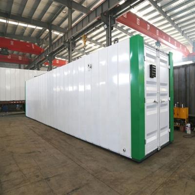 China Hotels Containerized MBBR Sewage Treatment Plant For Domestic Resort Camp Sewage for sale