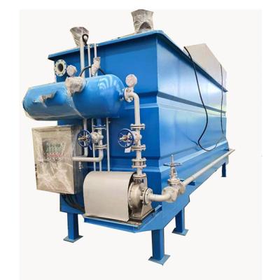 China Hotels High Efficiency DAF Air Flotation System Dissolved Unit For Slaughterhouse Sewage Recycling Pretreatment for sale