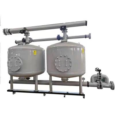 China Garment Shops Automatic Backwash Irrigation Drip Medium Shallow Sand Filter for sale