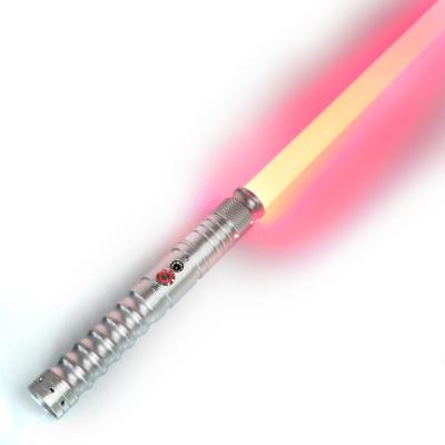 China Aluminum alloy& Polycarbonate Lgt Saberstudio Knurling Laser Sword Infinite Color Dueling Sensitive Rechargeable Lightsaber For Cosplay Entertainment for sale