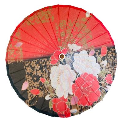 China 84cm Cherry Blossom Sushi Cooking Shop Decoration Japan Umbrella Classic Japanese Style Paper Oil Umbrella Children CLASSIC for sale