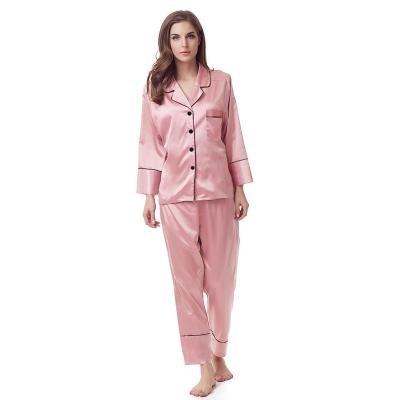 China Factory wholesale QUICK DRY pajamas long set women sleepwear for sale