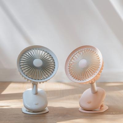 China Air Cooling Rechargeable Portable Fan Clip Table USB Mini Desk Top Air Cooler Electric Fan for sale