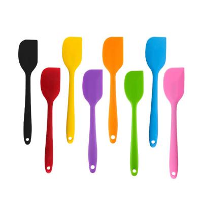 China Viable ES200 DIY Food Grade Large Silicone Spatula Cream Spatula Kitchen Cooking Supplies for sale