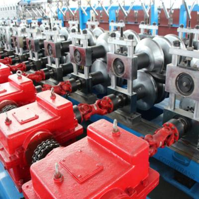 China Automatic Road Guardrail Vertical Push Roll Forming Machine Manufacturers Best Price for sale