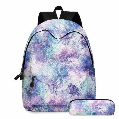 China Wholesale Custom Waterproof School Backpack Girls School Bookbags Set Kids Backpacking Insulated Pencil Case for sale