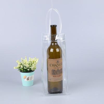 China Waterproof Wine Bottle Freeze Cooler Bag , Chilled Wine Ice Bag for sale