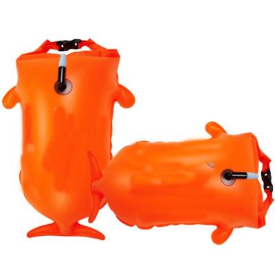 China Custom Waterproof PVC Buoy 20L Inflatable Swimming Bags for sale