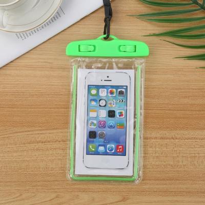 China Waterproof 2020 new arrival mobile phone waterproof bag transparent finish with fully submersible design for sale