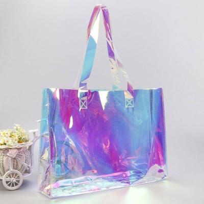 China Cheap Price Fashion PVC Waterproof Jelly Bag Clear Candy Tote Bag Silicone Women Handbags for sale