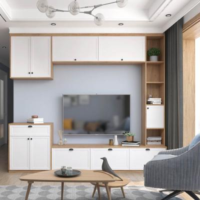 China (Others)Adjustable Customized Modular White Splling Wooden Door Hotel Bedroom Storage Cabinet Furniture Cabinet Wardrobe Closets for sale