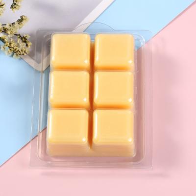 China Eco-friendly Clear Double Box Packing Eco Friendly Plastic Packaging Clam Shell Melts Wax Blister Tray for sale