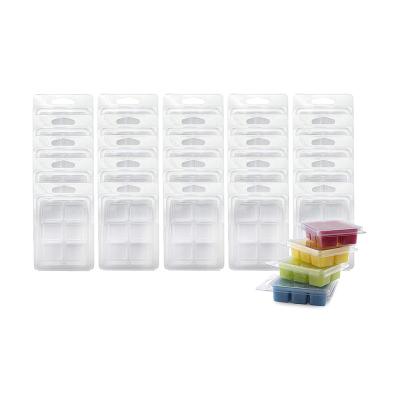 China Eco-friendly Wax Melt Blister Tray Storage Plastic Clear Box Package Tran-Spar Protective Packaging for sale