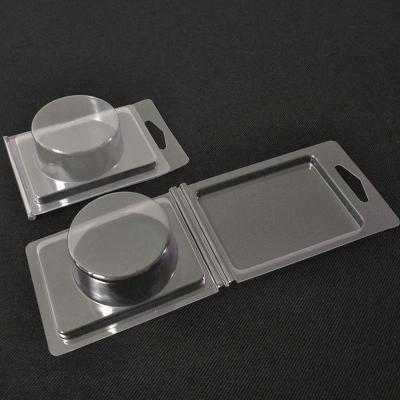 China Eco-friendly PVC PET Cosmetic Tray Plastic Packaging Box Eyeshadow Protector Blister Pack Inner Box for sale