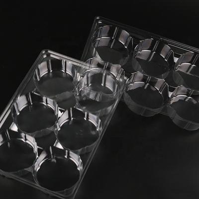 China China Suppliers Custom Disposable Fruit Pet Biodegradable Plastic Food Tray for sale