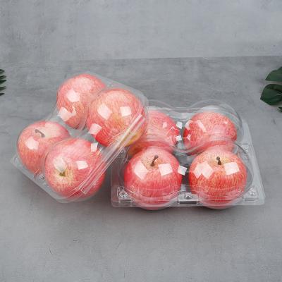 China Wholesale Disposable Food Fruit Storage Container Package Clear Plastic Disposable Clamshell Blister Box For Home Work Restaurant Display for sale