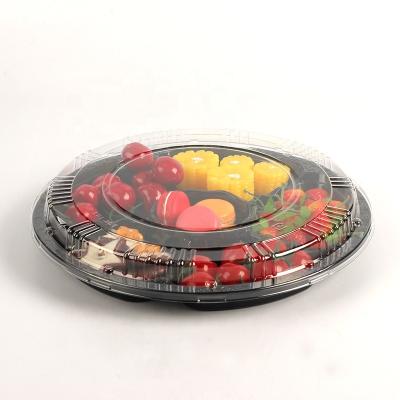 China Disposable Box Plastic Transparent Case Boxes Clear Cake Packaging for sale