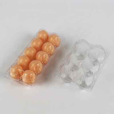 China 30 Holes Eco-friendly PVC Plastic Blister Fruit Apple Container Clamshell Egg Packing Cookies Tray for sale