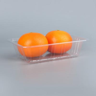 China Disposable Strawberry Punnet Food Industrial Grade Maker PET Disposable Fruit Vacuum Blister Tray for sale