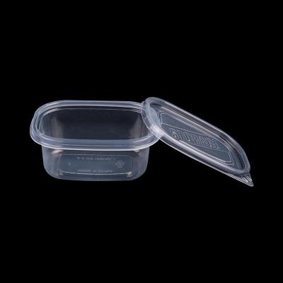 China Mini Recyclable Plastic Pet Tray Cake Fruit Crankcase Packaging Box Container For Food for sale