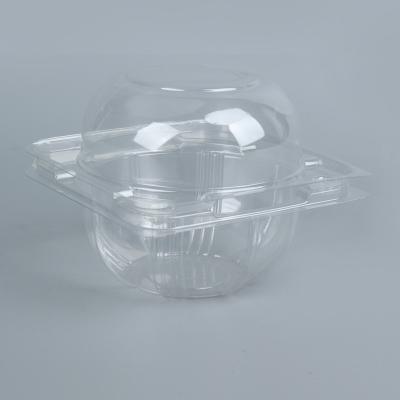 China Wholesale Disposable Clear Plastic Fruit Packaging Pet Blister Transparent Clamshell Box for sale