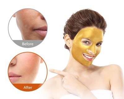 China OEM Manufacturer Gold Peel Off Mask Pore Blackhead Remover 24k Gold Illuminating Cleansing Face Mask for sale