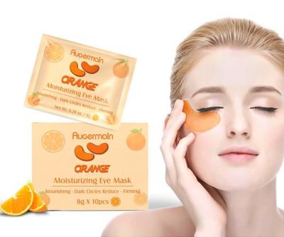 China Anti Wrinkle Anti Wrinkle Private Label Orange Eye Mask Under Eye Patches Moisturizing Collagen Eye Mask for sale