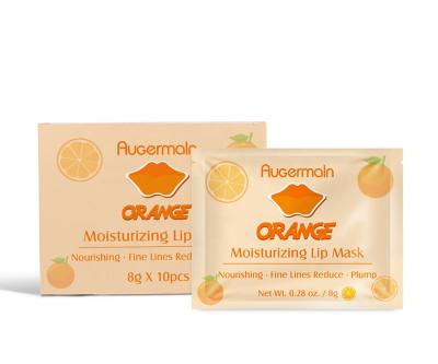 China Orange Moisturizer Lip Mask Moisturizer Collagen Lip Mask Moisturizing Lip Hydrating Lip Mask With Private Label for sale