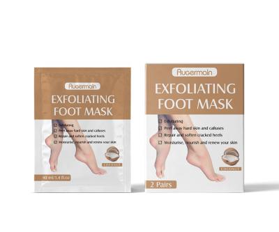 China Private Label Coconut Foot Exfoliating Foot Skin Mask Package Foot Peeling Mask for sale