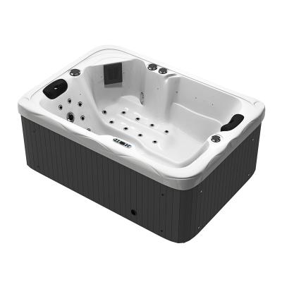 China Freestanding High Quality Cheap 3 People Whirlpool Outdoor Acrylic Spa Hot Tub for sale