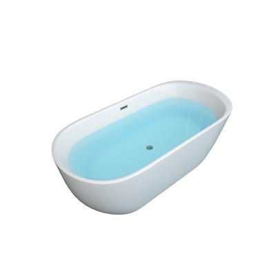 China Low Price Eco-friendly Material Modern Durable Acrylic Freestanding Bathtub Freestanding Whirlpool Bathtubs for sale