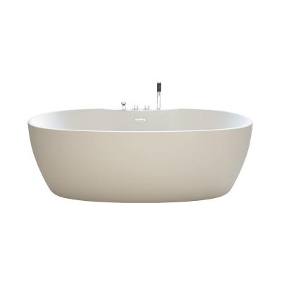 China Modern Freestanding Shower Soaking Durable Acrylic Bathtub for sale