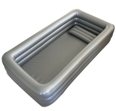 China Simple Design Adult Portable Inflatable Bathtub Material Eco-friendly Export High Demand Products for sale