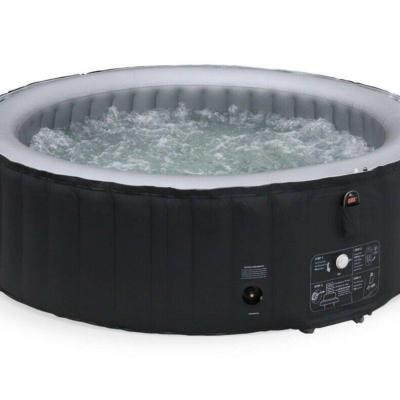 China Eco-friendly Material Portable Fast Heating Round Outdoor Inflatable Bathtub Inflatable Hot Tub Adult for sale