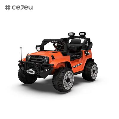 Китай CJ-5399 12V 2-местный ребенок ездит на UTV Car, 4.5AH электромобиль грузовик автомобиль с 2x550W мотором,черный / темно-зеленый / оранжевый продается