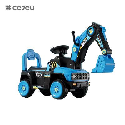 China CJ-TK5688, children's excavator, 63*33*57cm, red/blue/orange, 3 color choices, give children a excavator dream for sale