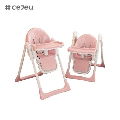 China CJ-22/CJ-23,pp+swing+wheel,pink/grey/blue/golden,four of colour,50.2*83.1*88.2cm,Reliable and safe baby high chair for sale