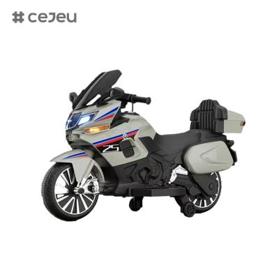 Cina CJ-R125 Electric Motorcycles, 12V7/550*2,Early Childhood Education Music Modulation Bluetooth One click brake Wheel*2 in vendita