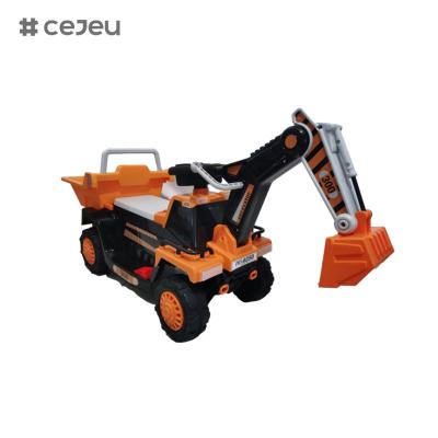 China CJ-CT-300,with 6V4.5A*1 380 motor Manual digging arm Early education function Music Story English USB MP3 Bluetooth LED for sale