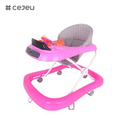 Κίνα CJ-1166, baby walker,Music 3 Ρυθμιστής ύψους Αθόρυβος τροχός*6 Κουσούνι: Λινάνι Ένα κλικ διπλώσιμο προς πώληση