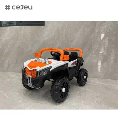 China CJ-DLX-868 High quality fashion kids dual 6v battery operated toy cars girls pink electric toy car for children for sale